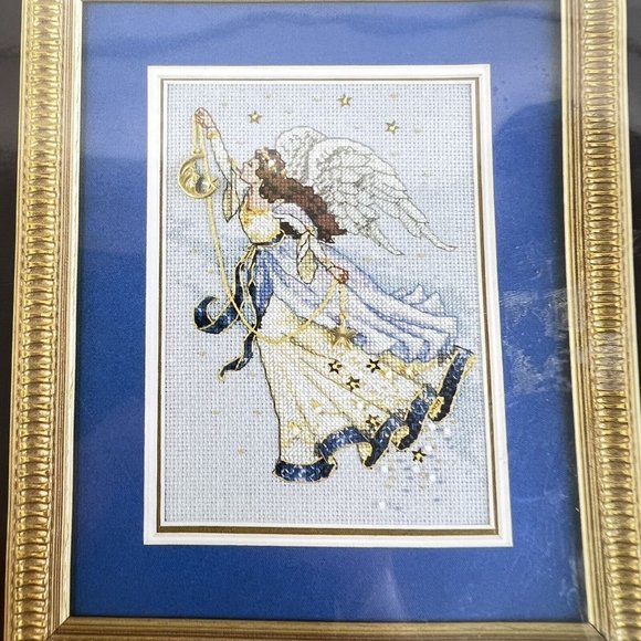 Dimensions Gold Collection Petite Twilight Angel 6711 Cross Stitch Kit Holiday - Picture 1 of 4